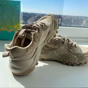 Kids Zara Multi-piece technical sneaker beige/tan